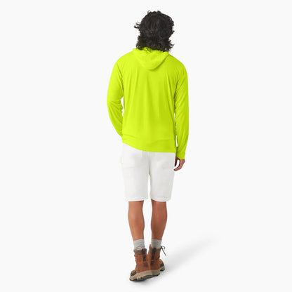 Dickie's MENS LIGHTWEIGHT UV SHIELD SHIRT-A8632-0EW(NEON YELLOW)