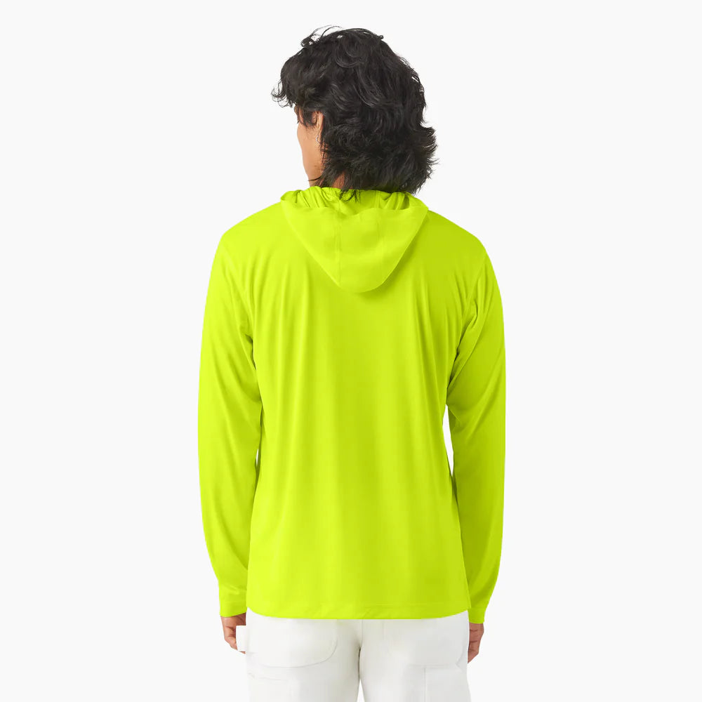 Dickie's MENS LIGHTWEIGHT UV SHIELD SHIRT-A8632-0EW(NEON YELLOW)
