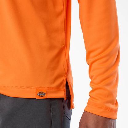 Dickie's MENS LIGHTWEIGHT UV SHIELD SHIRT-A8632-0NA(NEON ORANGE)