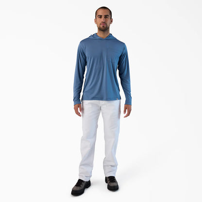 Dickie's MENS LIGHTWEIGHT UV SHIELD SHIRT-A8632-0SU(STEEL BLUE)