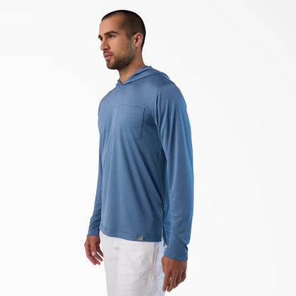 Dickie's MENS LIGHTWEIGHT UV SHIELD SHIRT-A8632-0SU(STEEL BLUE)