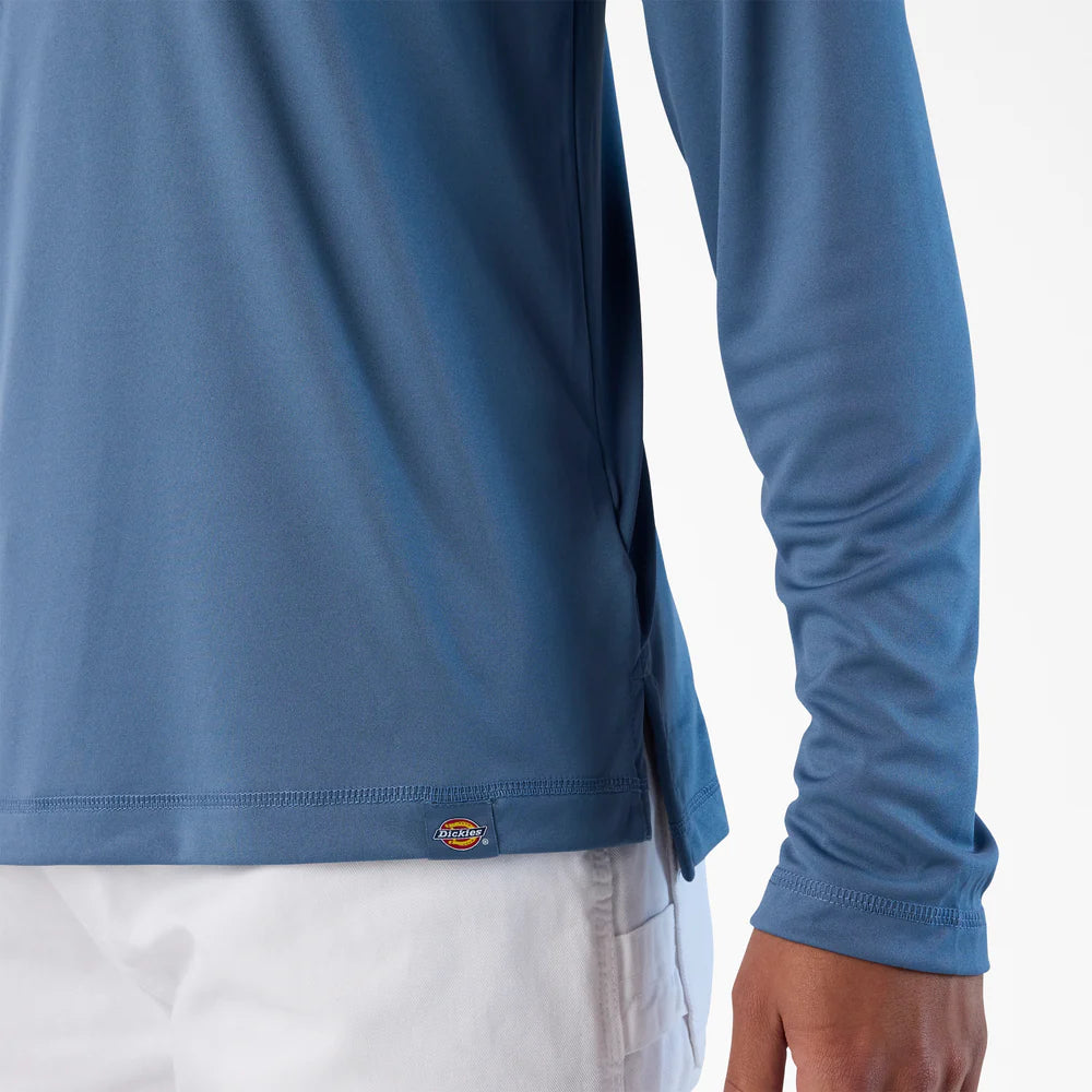 Dickie's MENS LIGHTWEIGHT UV SHIELD SHIRT-A8632-0SU(STEEL BLUE)