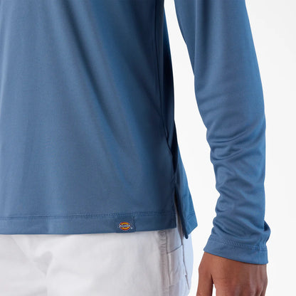 Dickie's MENS LIGHTWEIGHT UV SHIELD SHIRT-A8632-0SU(STEEL BLUE)
