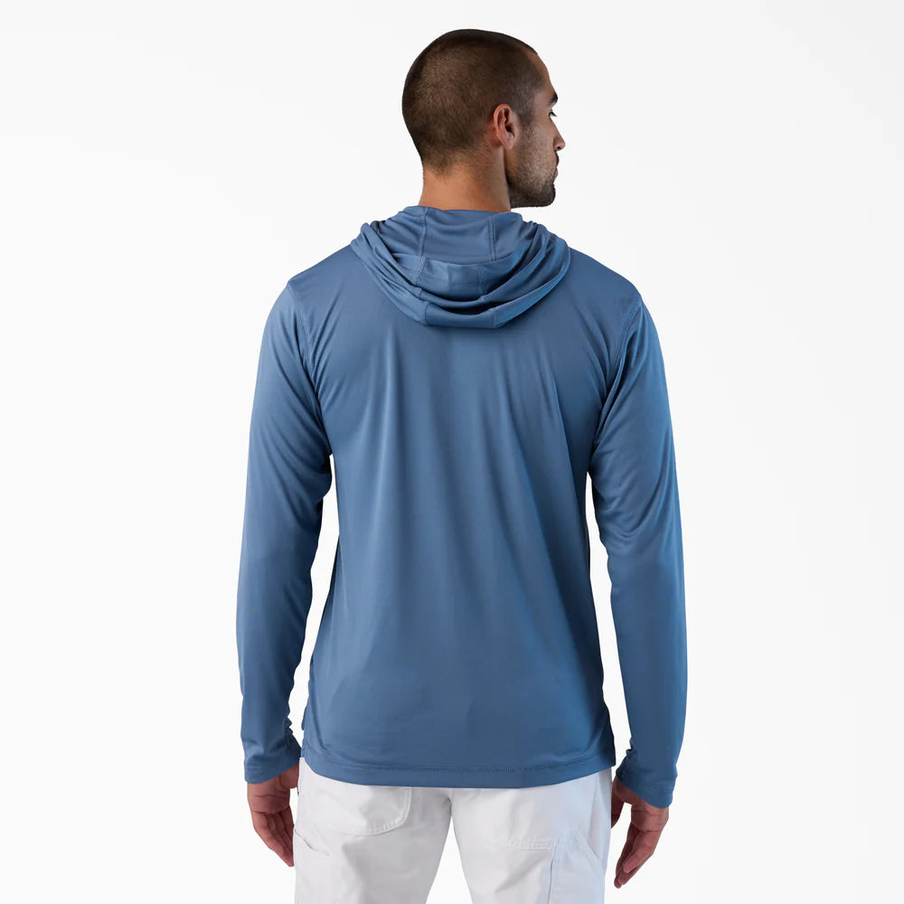 Dickie's MENS LIGHTWEIGHT UV SHIELD SHIRT-A8632-0SU(STEEL BLUE)