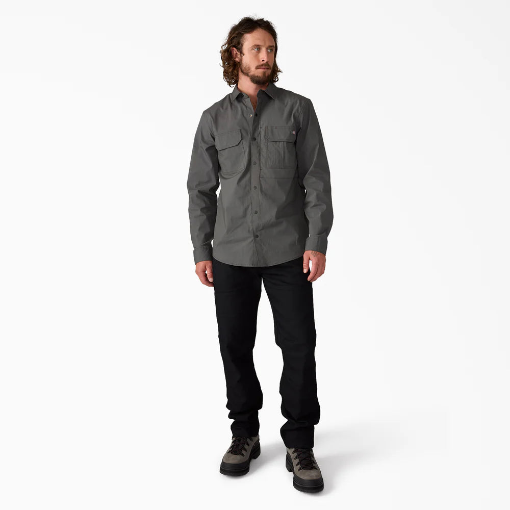 Dickies  Tradebuilt Utility Long Sleeve Work Shirt-A879P-Slate