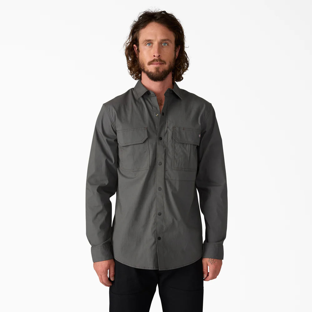 Dickies  Tradebuilt Utility Long Sleeve Work Shirt-A879P-Slate