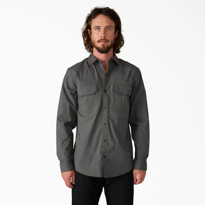 Dickies  Tradebuilt Utility Long Sleeve Work Shirt-A879P-Slate