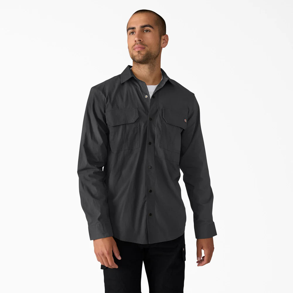 Dickies  Tradebuilt Utility Long Sleeve Work Shirt-A879P-Slate