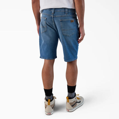 Dickies FLEX 5-Pocket Denim Shorts, 11"-A87LO-Denim light Wash