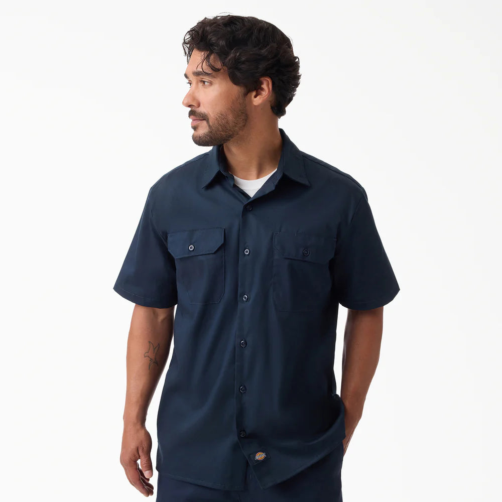 Dickies Pro Series Work Shirt-A886W-DARK NAVY