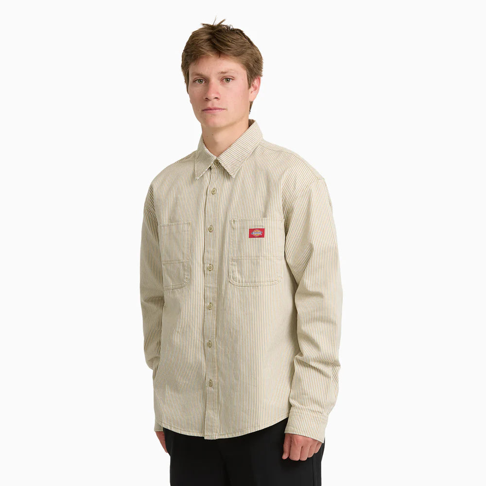 Dickies Hickory Work Shirt- A889S-Hickory