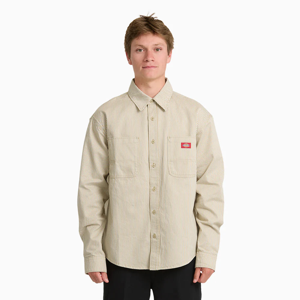 Dickies Hickory Work Shirt- A889S-Hickory