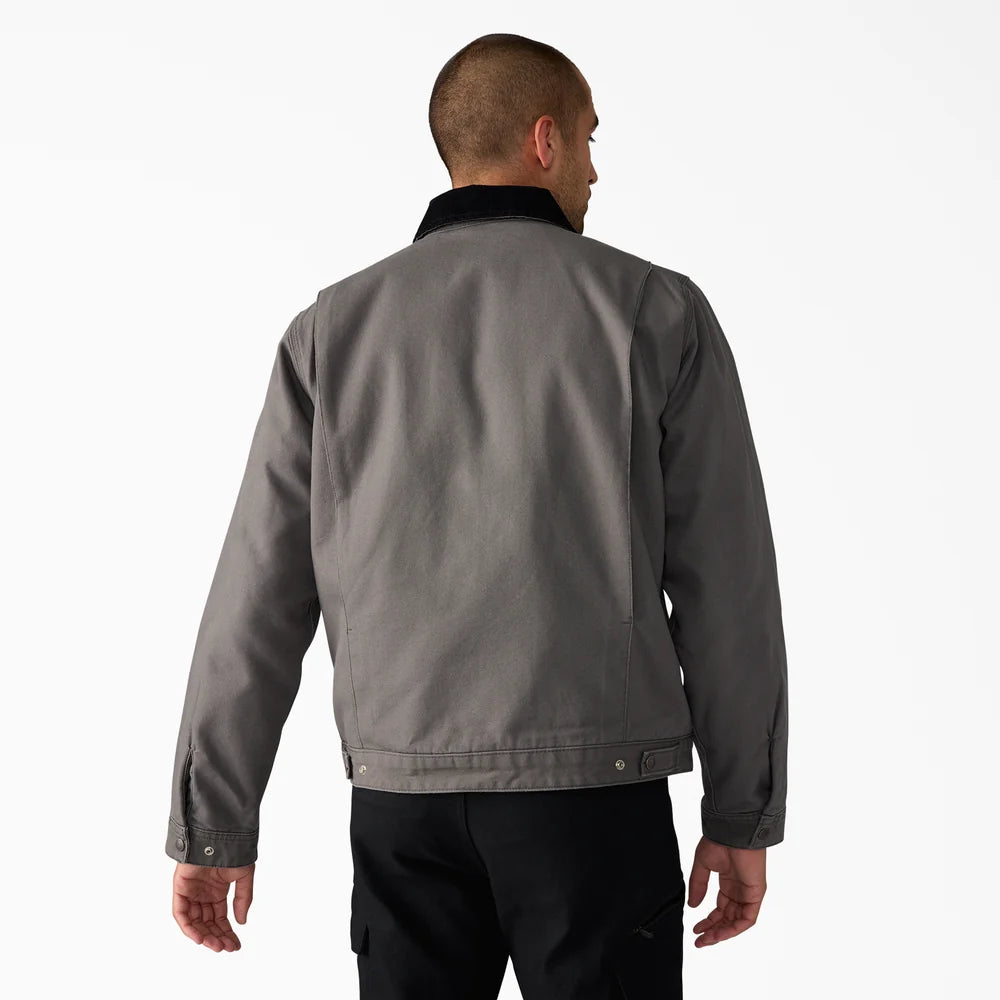 Dickies Blanket Lined Duck Canvas Jacket-A8DEV- Brown Duck