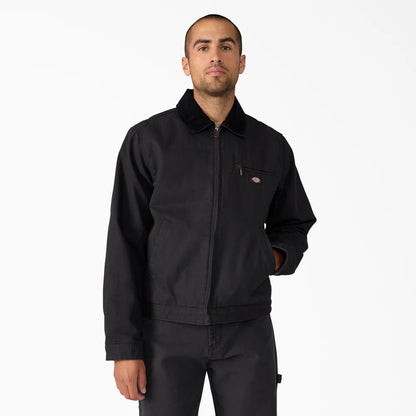 Dickies Blanket Lined Duck Canvas Jacket-A8DEV- Brown Duck