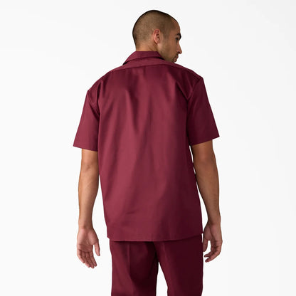 Dickies Short Sleeve Work Shirt-D1574-Mushroom