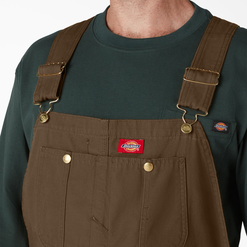 Dickies Classic Bib Overalls - Rinsed Black- DB100