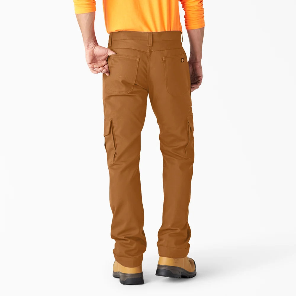 Dickies FLEX DuraTech Relaxed Fit Duck Cargo Pants-A876I- Brown Duck