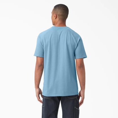 Dickies Cooling Short Sleeve Pocket T-Shirt-DUSTY BLUE-DSS600