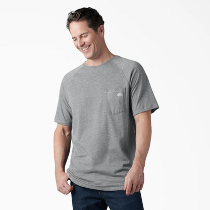Dickies Cooling Short Sleeve Pocket T-Shirt-DUSTY BLUE-DSS600