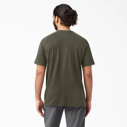 Dickies Cooling Short Sleeve Pocket T-Shirt-DUSTY BLUE-DSS600