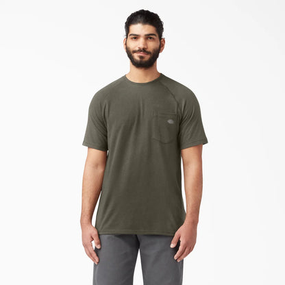 Dickies Cooling Short Sleeve Pocket T-Shirt-DUSTY BLUE-DSS600