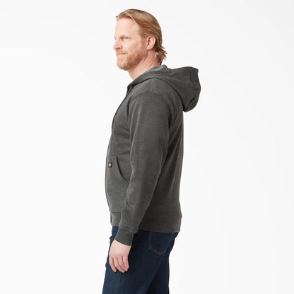 Dickies 保暖内衬羊毛拉链连帽衫