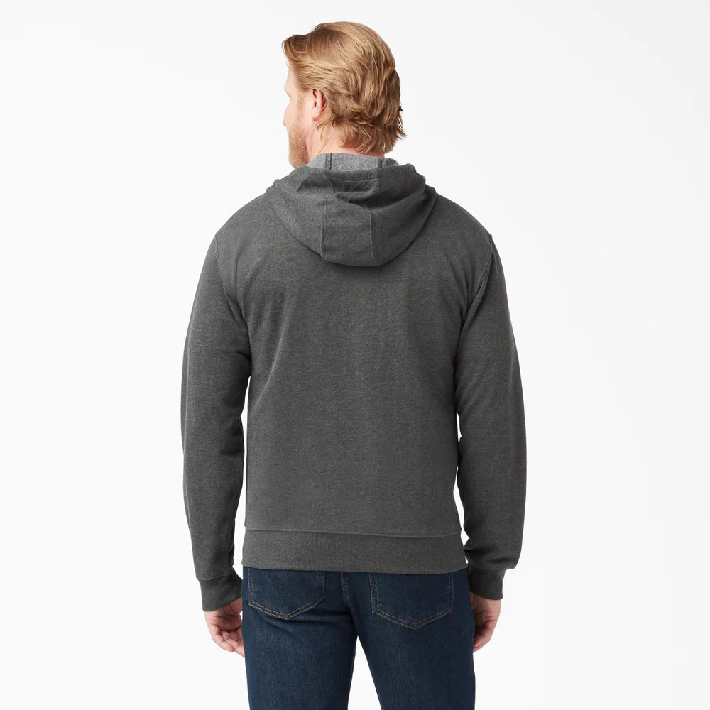 Dickies 保暖内衬羊毛拉链连帽衫
