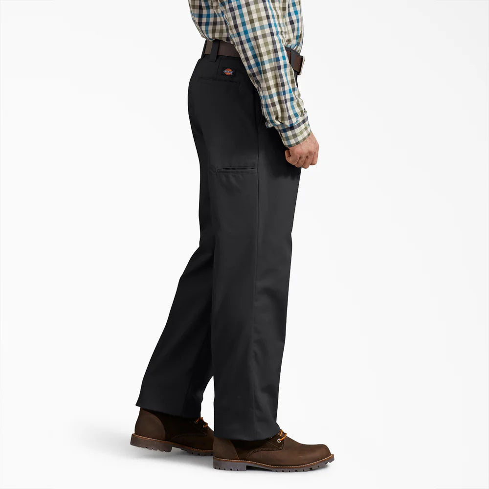Dickies MENS REGULAR FIT ACTIVE WAIST WORK PANT (WP840)-A875D-BLK(BLACK)