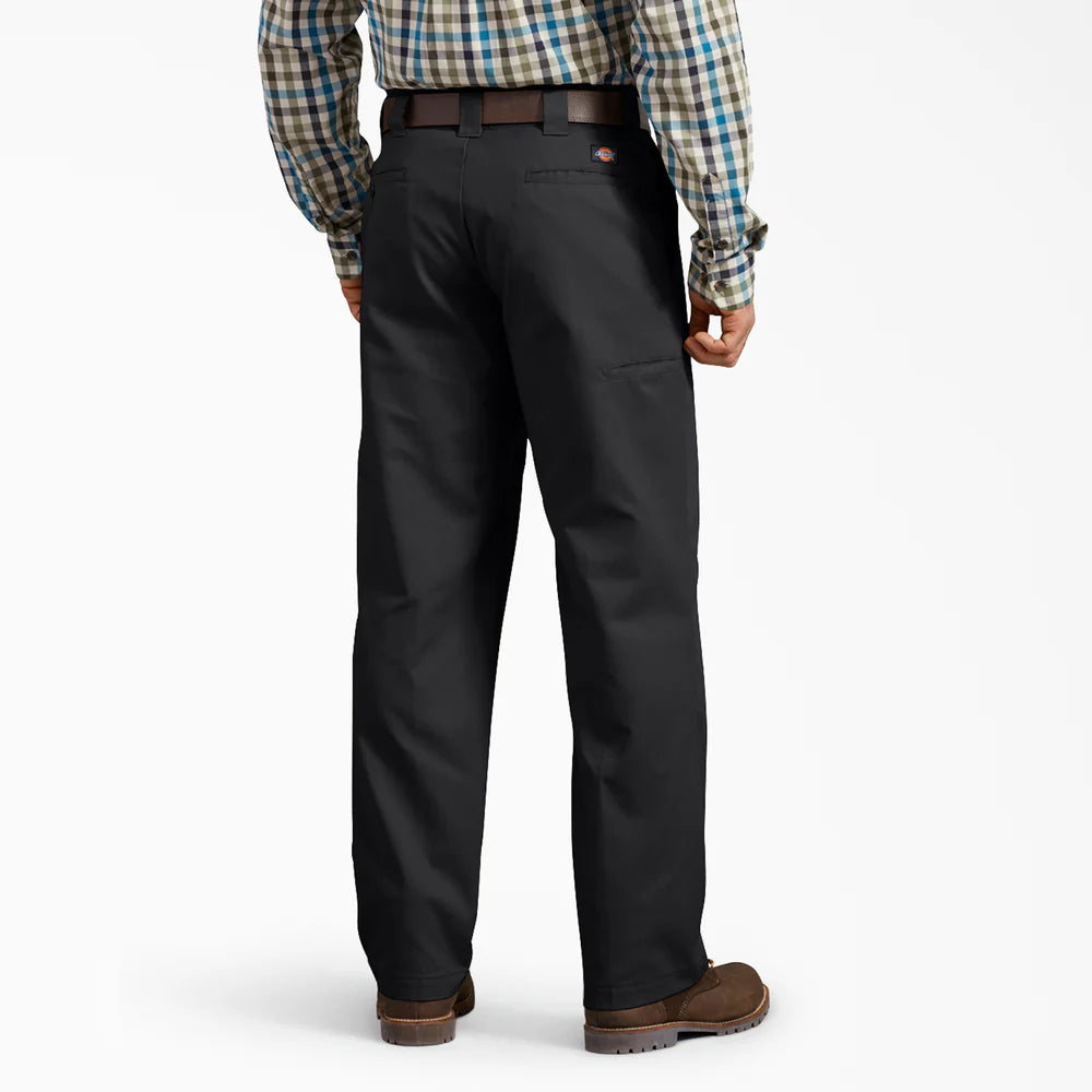 Dickies MENS REGULAR FIT ACTIVE WAIST WORK PANT (WP840)-A875D-BLK(BLACK)