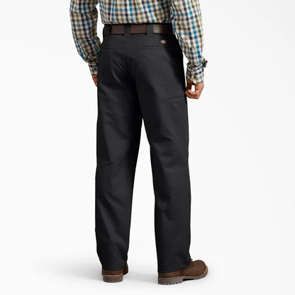 Dickies MENS REGULAR FIT ACTIVE WAIST WORK PANT (WP840)-A875D-BLK(BLACK)