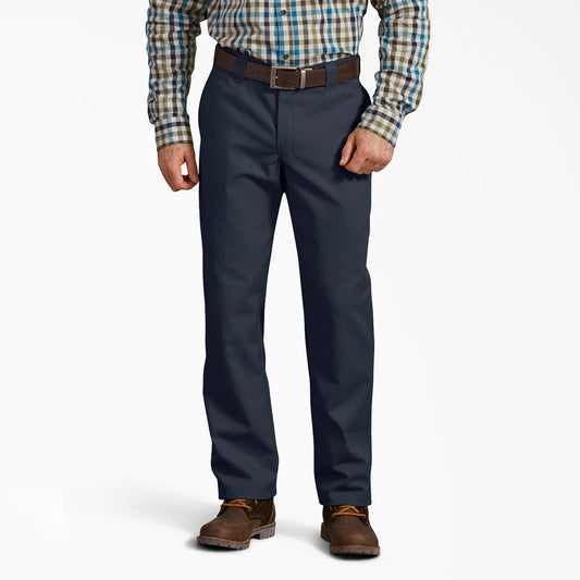 Dickies MENS REGULAR FIT ACTIVE WAIST WORK PANT (WP840)-A875D-0DN(Dark Navy)