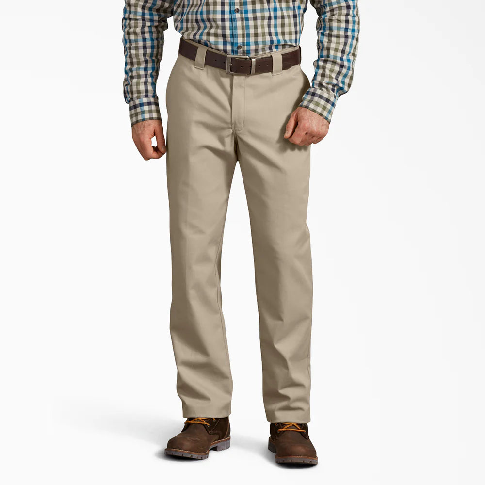 Dickies MENS REGULAR FIT ACTIVE WAIST WORK PANT (WP840)-A875D-0DS(DESERT SAND)