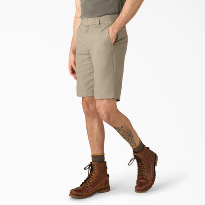 Dickies FLEX Relaxed Fit Work Shorts, 11"-A875Y-0DS(DESERT SAND)