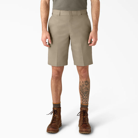 Dickies FLEX Relaxed Fit Work Shorts, 11"-A875Y-0DS(DESERT SAND)
