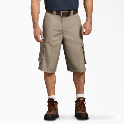 Dickies FLEX Loose Fit Cargo Work Shorts, 13"- A875J-0DS(DESERT SAND)