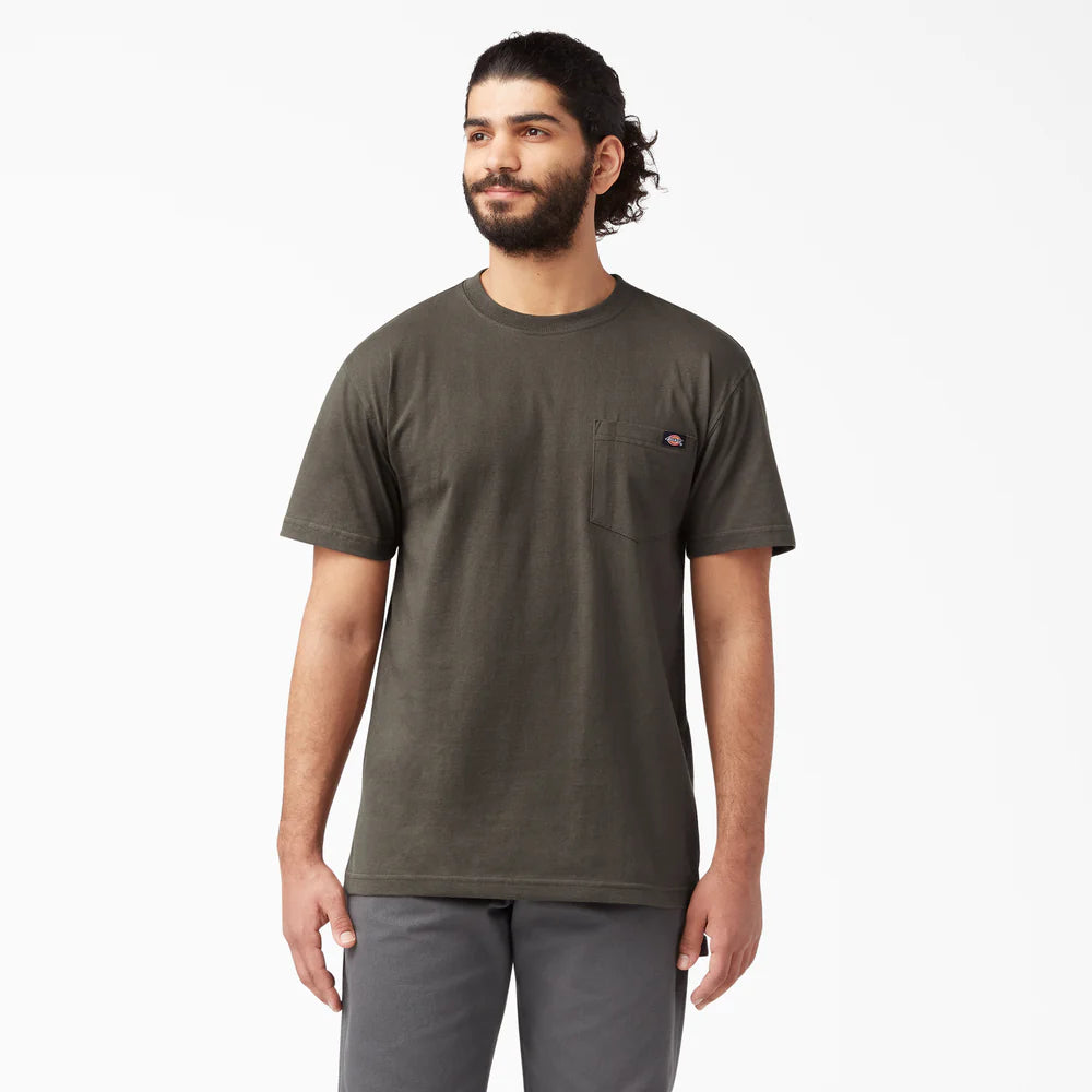 Dickies Heavyweight Short Sleeve Pocket T-Shirt-WS450-Black