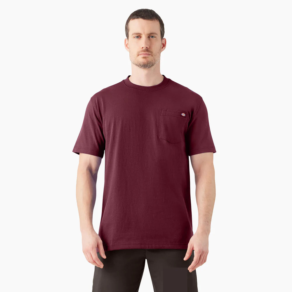 Dickies Heavyweight Short Sleeve Pocket T-Shirt-WS450-Black