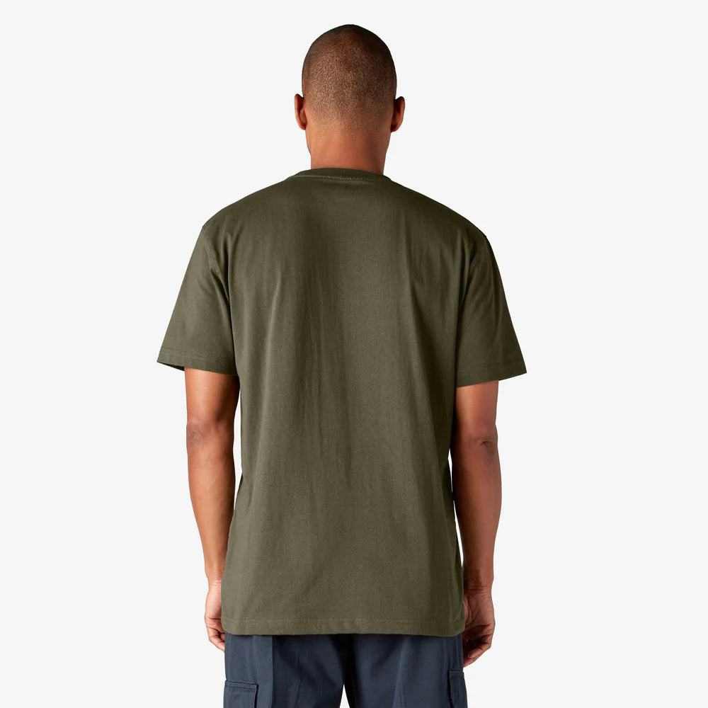 Dickies Heavyweight Short Sleeve Pocket T-Shirt-WS450-Black