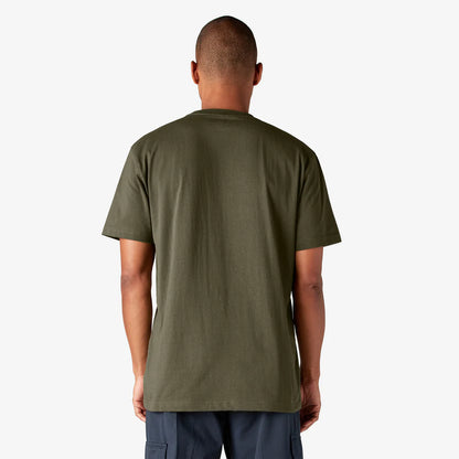 Dickies Heavyweight Short Sleeve Pocket T-Shirt-WS450-Black