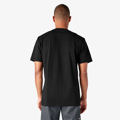 Dickies Heavyweight Short Sleeve Pocket T-Shirt-WS450-Black