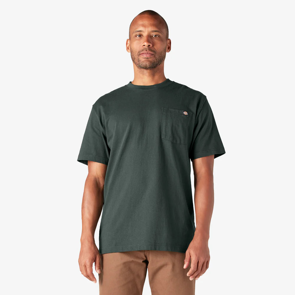 Dickies Heavyweight Short Sleeve Pocket T-Shirt-WS450-Black