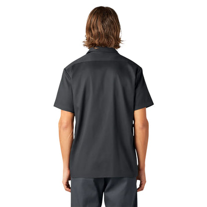 Dickies FLEX Slim Fit Short Sleeve Work Shirt-A875V-0CH(Charcoal)