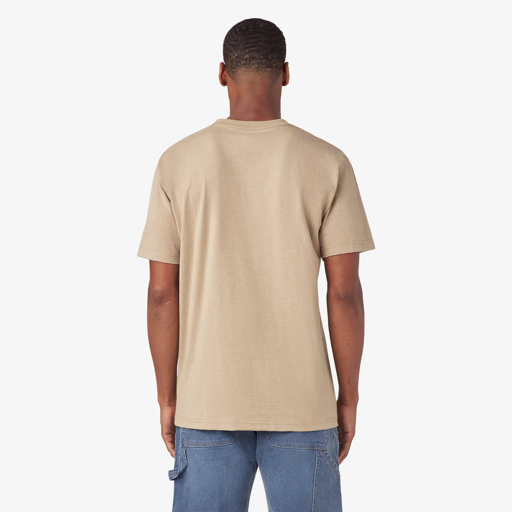 Dickies Heavyweight Heathered Short Sleeve Pocket T-Shirt - WS450H-Hunter Green Heather