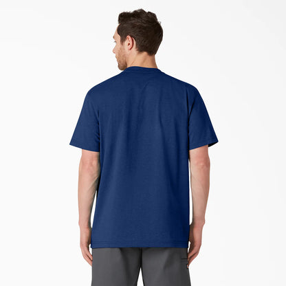 Dickies Heavyweight Heathered Short Sleeve Pocket T-Shirt - WS450H-Hunter Green Heather