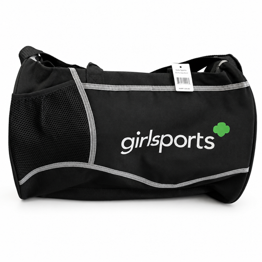 Girl Scouts Girlsports Black Sports Duffel Bag - 11016