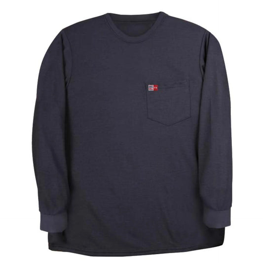 Big Bill Flame-Resistant Lightweight Long Sleeve Chest Pocket T-shirt -DW5VT5