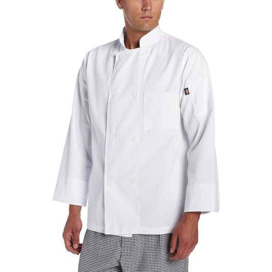 Dickies Men's The 8 Button Chef Coat - Clearance