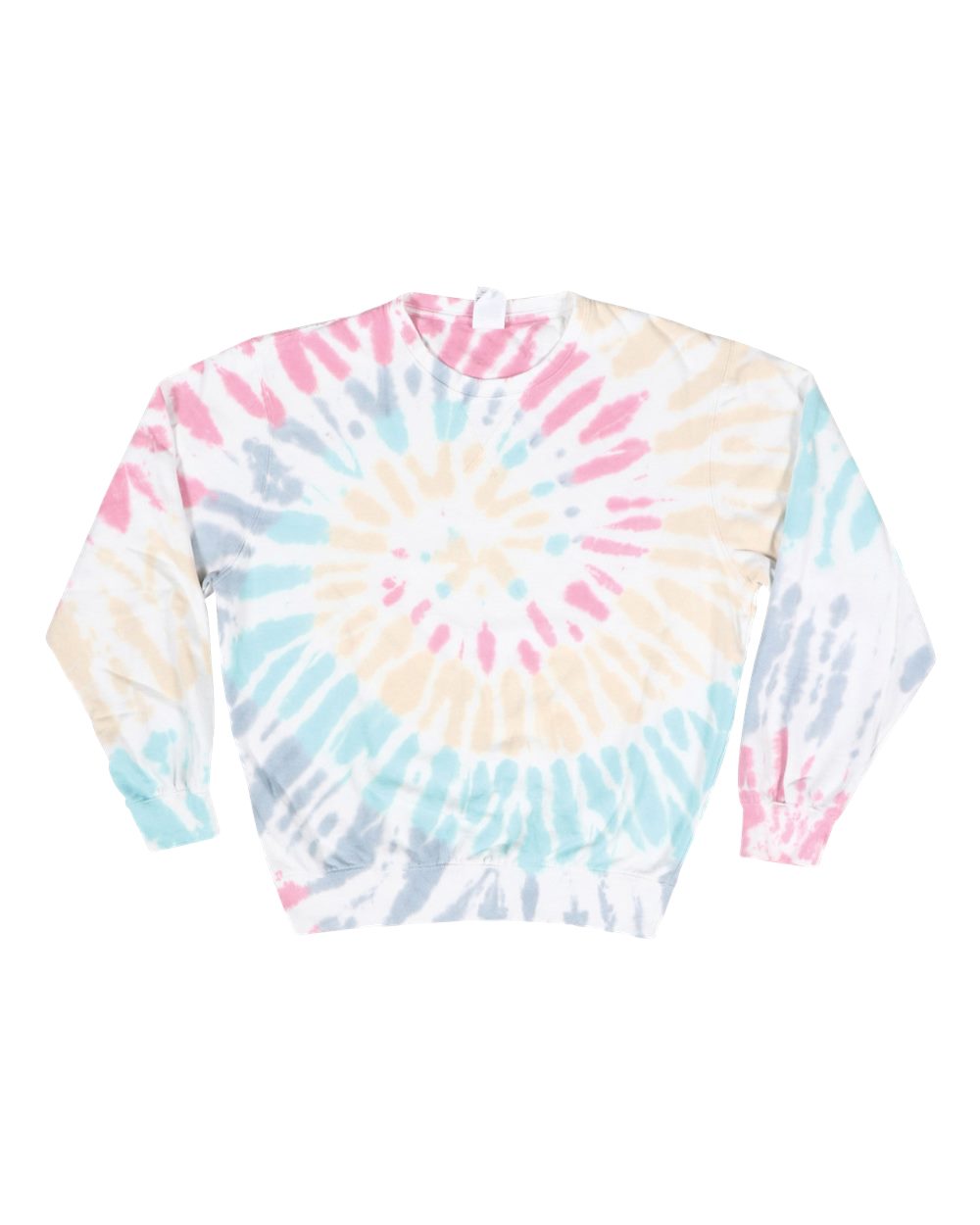 Dyenomite Premium Tie-Dyed Crewneck Sweatshirt