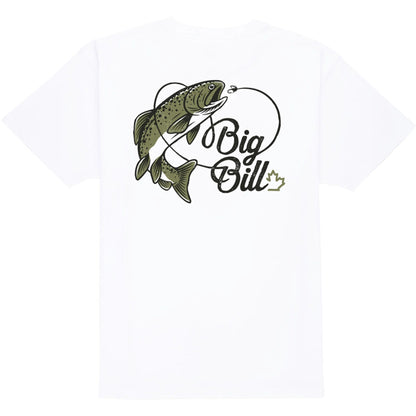 Big Bill Short-Sleeve Fishing Graphic T-shirt -F180B