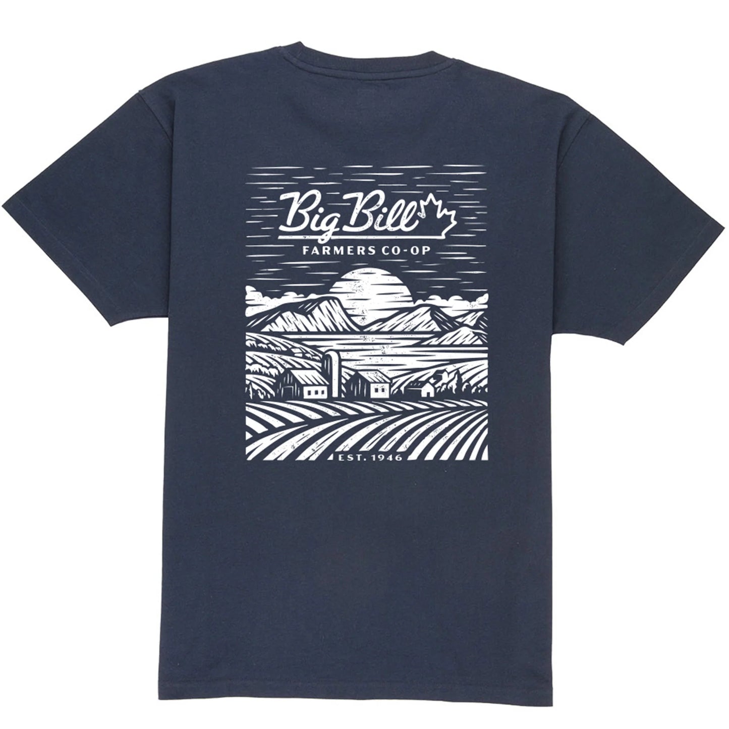 Big Bill Short-Sleeve Farming Graphic T-shirt -FC180B